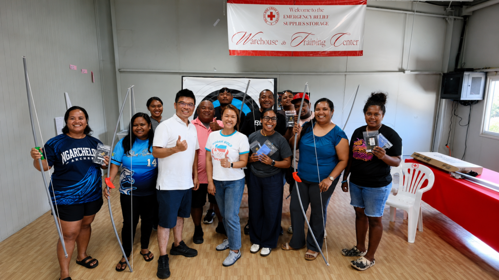 I Archery 與 Palau Archery Association